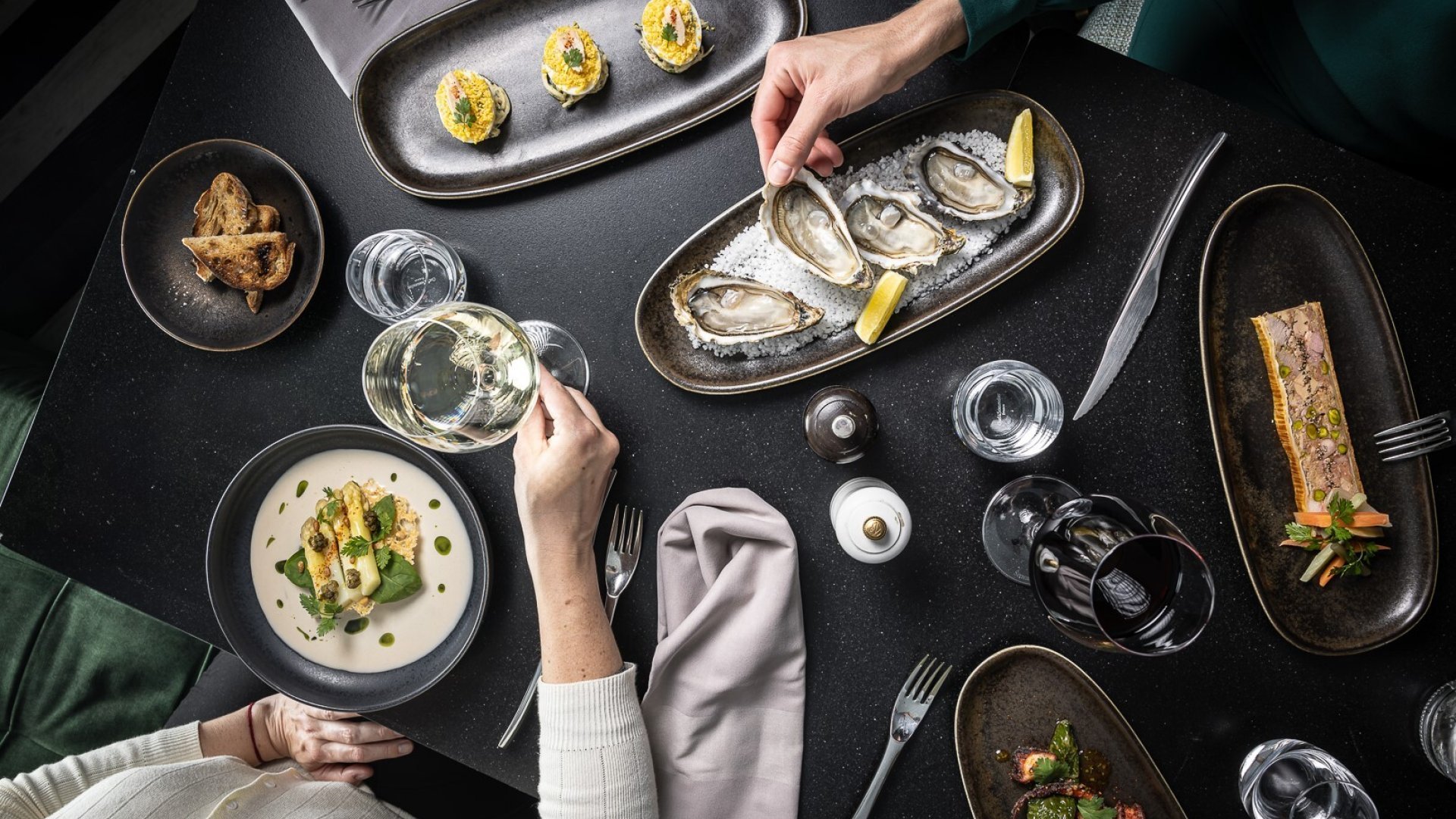 Entrées à partager